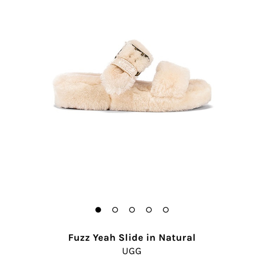 Ugg Fuzz Yeah Slipper in Natural, women size 8